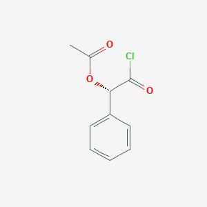 molecular formula C10H9ClO3 B3142667 (S)-2-chloro-2-oxo-1-phenylethyl acetate CAS No. 51019-44-4