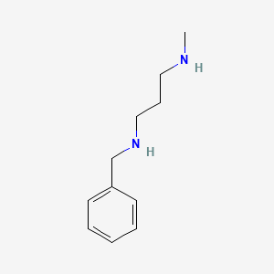 molecular formula C11H18N2 B3142670 N1-苄基-N3-甲基-1,3-丙二胺 CAS No. 51024-06-7