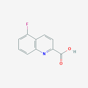 molecular formula C10H6FNO2 B3142706 5-Fluoroquinoline-2-carboxylic acid CAS No. 511234-64-3