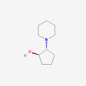 molecular formula C10H19NO B3142751 反式-2-哌啶-1-基环戊醇 CAS No. 51217-01-7