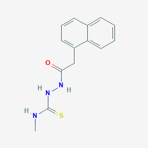 N-methyl-2-(1-naphthylacetyl)hydrazinecarbothioamide