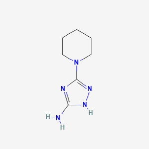 3-piperidin-1-yl-1H-1,2,4-triazol-5-amine