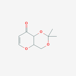 2,2-dimethyl-4a,8a-dihydro-4H-pyrano[3,2-d][1,3]dioxin-8-one