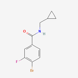 4-Bromo-N-cyclopropylmethyl-3-fluorobenzamide