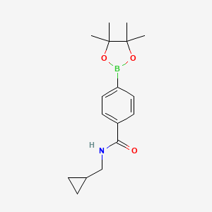 N-Cyclopropylmethyl-4-(4,4,5,5-tetramethyl-[1,3,2]dioxaborolan-2-yl)-benzamide