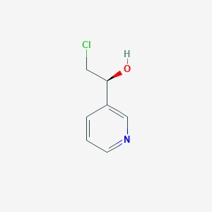 (S)-3-(1-hydroxy-2-chloroethyl)-pyridine