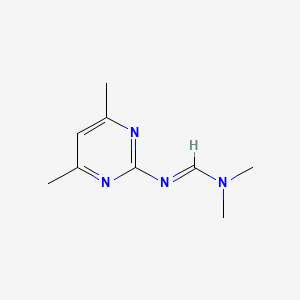 N'-(4,6-dimethylpyrimidin-2-yl)-N,N-dimethylmethanimidamide