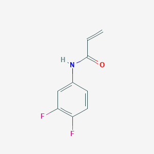 molecular formula C9H7F2NO B3143198 N-(3,4-difluorophenyl)prop-2-enamide CAS No. 519004-33-2