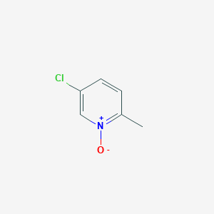 molecular formula C6H6ClNO B3143355 5-氯-2-甲基吡啶-N-氧化物 CAS No. 52313-58-3