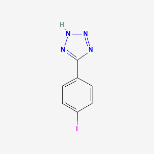 molecular formula C7H5IN4 B3143663 5-(4-Iodophenyl)-1H-tetrazole CAS No. 53324-36-0