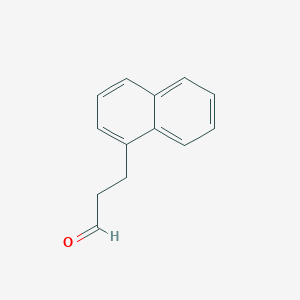 molecular formula C13H12O B3143718 3-(Naphthalen-1-yl)propanal CAS No. 53531-16-1