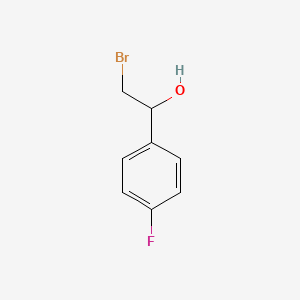 molecular formula C8H8BrFO B3143780 2-Bromo-1-(4-fluorophenyl)ethanol CAS No. 53617-32-6