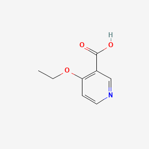 molecular formula C8H9NO3 B3143784 4-乙氧基烟酸 CAS No. 53623-62-4