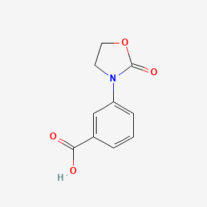 3-(2-Oxo-1,3-oxazolidin-3-yl)benzoic acid