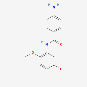 4-amino-N-(2,5-dimethoxyphenyl)benzamide
