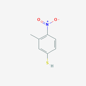 molecular formula C7H7NO2S B3143874 3-Methyl-4-nitrobenzenethiol CAS No. 53827-87-5