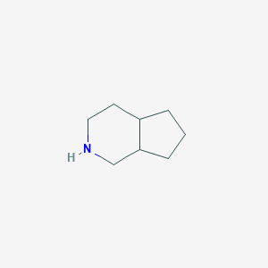 molecular formula C8H15N B3144009 Octahydro-1H-cyclopenta[c]pyridine CAS No. 54152-52-2