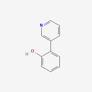 molecular formula C11H9NO B3144016 3-(2-Hydroxyphenyl)pyridine CAS No. 54168-07-9