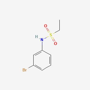 molecular formula C8H10BrNO2S B3144140 N-(3-bromophenyl)ethanesulfonamide CAS No. 544449-90-3