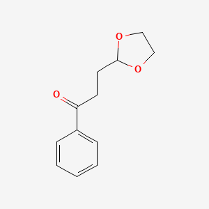 3-(1,3-Dioxolan-2-yl)-1-phenylpropan-1-one