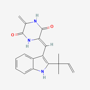 molecular formula C19H19N3O2 B3144398 neoechinulin B CAS No. 55179-53-8