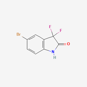 5-Bromo-3,3-difluoroindolin-2-one