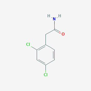 molecular formula C8H7Cl2NO B3144762 2-(2,4-二氯苯基)乙酰胺 CAS No. 55954-27-3