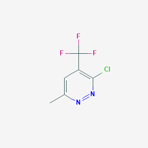 3-Chloro-6-methyl-4-(trifluoromethyl)pyridazine