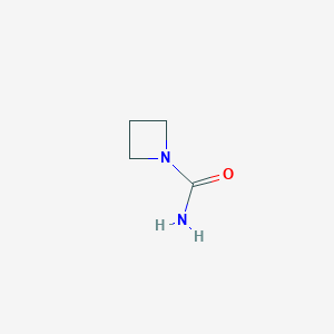 molecular formula C4H8N2O B3145031 Azetidine-1-carboxamide CAS No. 5661-52-9