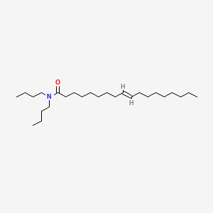 molecular formula C26H51NO B3145050 9-十八碳烯酰胺，N,N-二丁基- CAS No. 56630-41-2