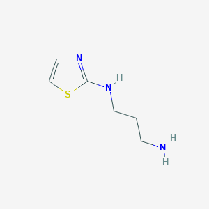 2-(3-Aminopropylamino)thiazole