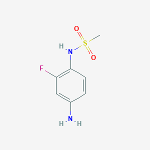 N-(4-amino-2-fluorophenyl)methanesulfonamide