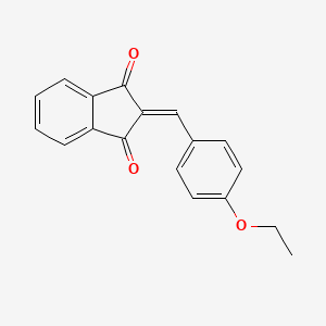 2-((4-Ethoxyphenyl)methylene)indane-1,3-dione