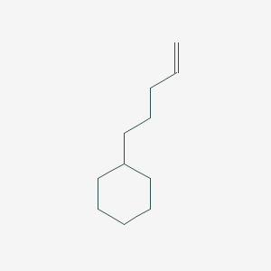 molecular formula C11H20 B3145387 5-Cyclohexyl-1-pentene CAS No. 5729-54-4