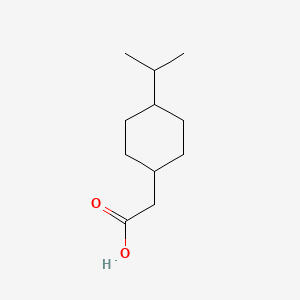 2-[4-(Propan-2-yl)cyclohexyl]acetic acid