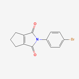 2-(4-Bromophenyl)-5,6-dihydrocyclopenta-[c]pyrrole-1,3(2H,4H)-dione