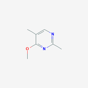 molecular formula C7H10N2O B3145550 4-甲氧基-2,5-二甲基嘧啶 CAS No. 5767-72-6