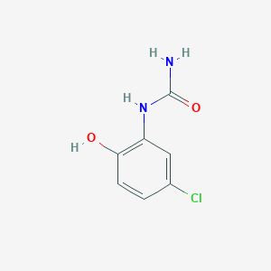 molecular formula C7H7ClN2O2 B3145580 (5-氯-2-羟基苯基)-脲 CAS No. 57718-28-2