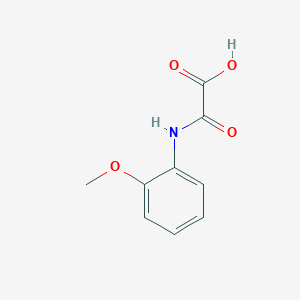 [(2-Methoxyphenyl)amino](oxo)acetic acid