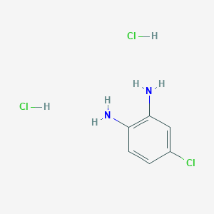 molecular formula C6H9Cl3N2 B3145644 4-Chlorobenzene-1,2-diamine dihydrochloride CAS No. 57803-83-5