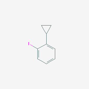 molecular formula C9H9I B3145653 1-Cyclopropyl-2-iodobenzene CAS No. 57807-29-1