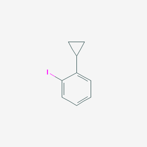 molecular formula C9H9I B3145653 1-环丙基-2-碘苯 CAS No. 57807-29-1