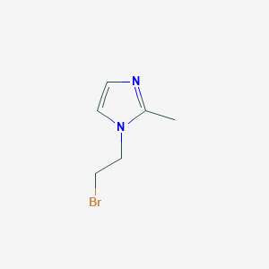 molecular formula C6H9BrN2 B3145754 1-(2-溴乙基)-2-甲基-1H-咪唑 CAS No. 581103-38-0