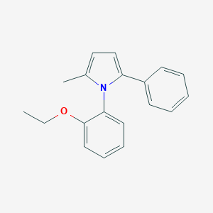 molecular formula C19H19NO B314583 1-(2-ethoxyphenyl)-2-methyl-5-phenyl-1H-pyrrole 