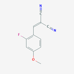 2-(2-Fluoro-4-methoxy-benzylidene)-malononitrile