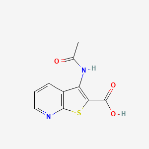 3-(Acetylamino)thieno[2,3-b]pyridine-2-carboxylic acid