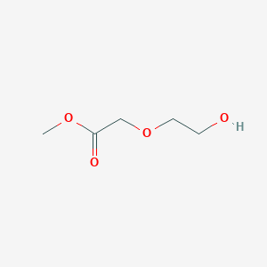 molecular formula C5H10O4 B3145876 Methyl 2-(2-hydroxyethoxy)acetate CAS No. 58349-37-4