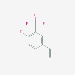 1-Fluoro-2-(trifluoromethyl)-4-vinylbenzene