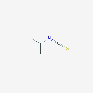 molecular formula C4H7NS B031459 异丙基异硫氰酸酯 CAS No. 2253-73-8