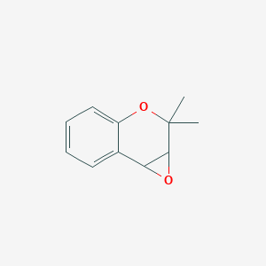 molecular formula C11H12O2 B3145994 2,2-dimethyl-1a,7b-dihydro-2H-oxireno[c]chromene CAS No. 58740-82-2